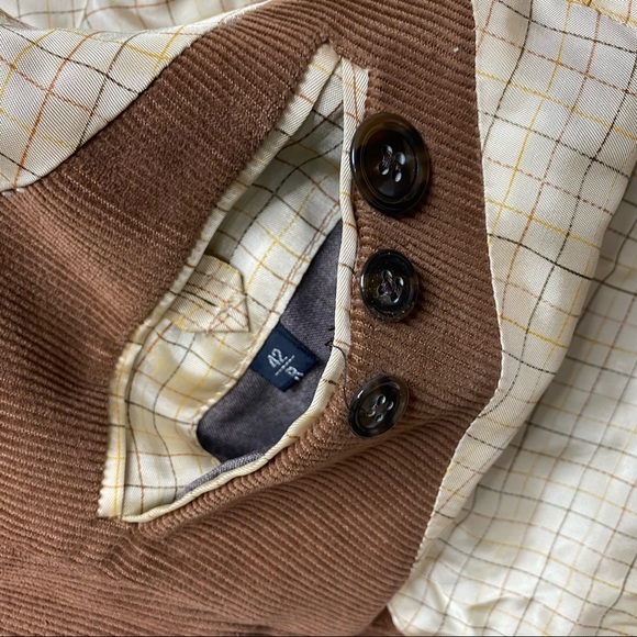 Vintage Brown Corduroy Made in Romania Sports Jacket - Picture 7 of 10